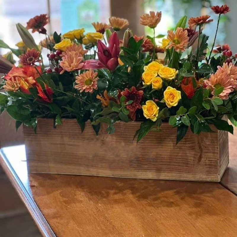 Medinis gėlių vazonas, vėdinantis, atsparus korozijai, tvirtas ir ilgaamžis, skirtas laikyti ant grindų