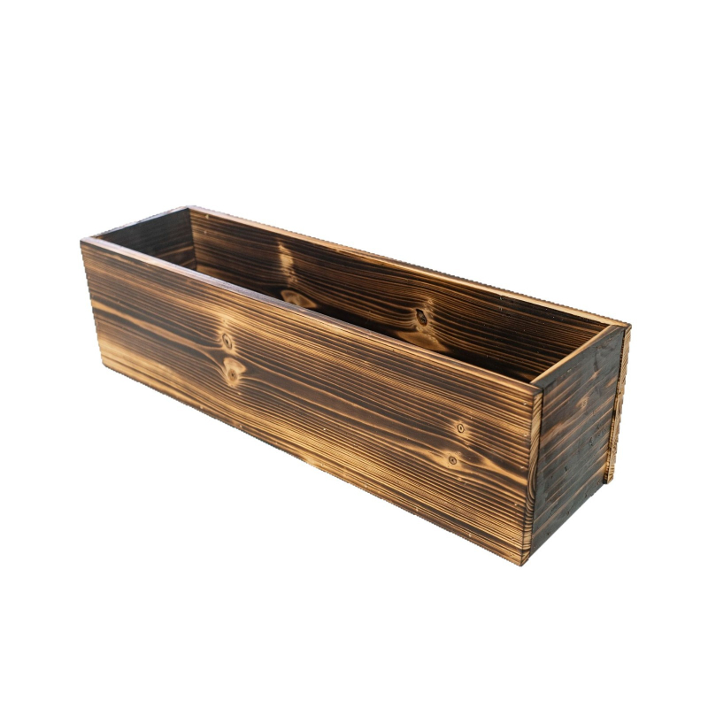 Medinis gėlių vazonas, vėdinantis, atsparus korozijai, tvirtas ir ilgaamžis, skirtas laikyti ant grindų