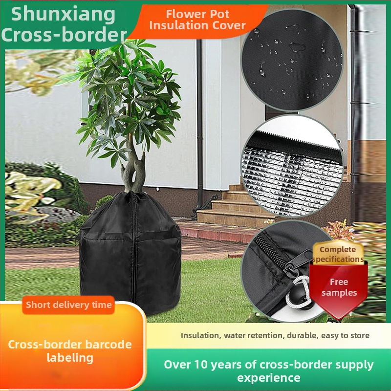 Gėlės vazonėlio izoliacinis dangtelis, PP medžiaga, apsauginis dangtelis vazoms