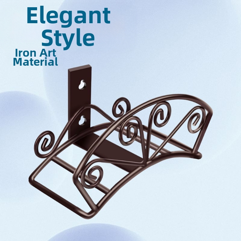 Geležinis sodo žarnos laikiklis – sieninis dvora organizatorius