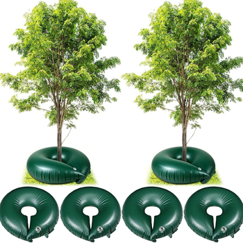 Apskrito medžių laistymo maišelis su laistymo sistema (PVC, Laistymo sistema, Tinka namų sodininkystei ir žemės ūkiui, Privatus prekės ženklas: Taip)