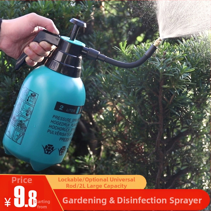 Rankinis pneumatinis purkštuvu dezinfekcijai ir namų augalų laistymui – slėginė talpa, rankinis purkštuvas