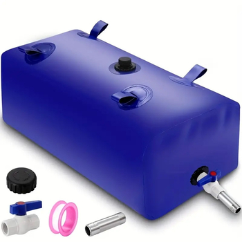 Vandens saugojimo krepšys – didelė talpa, nešiojamas lauke, sulankstomas, storinta atspari PVC konstrukcija