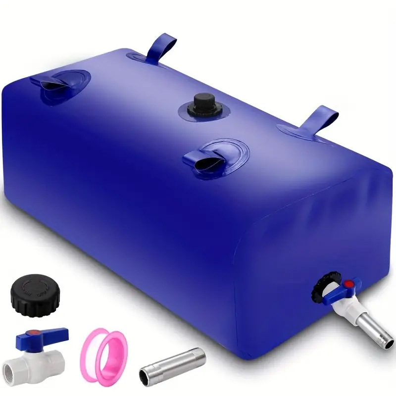 Vandens saugojimo krepšys – didelė talpa, nešiojamas lauke, sulankstomas, storinta atspari PVC konstrukcija