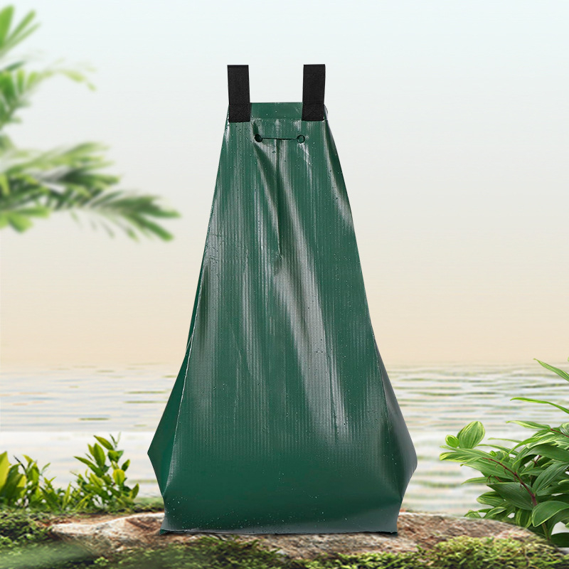 Laistymo maišelis lauko medžių laistymui (PE/PVC), vandens taupymas miesto želdynams