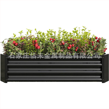 Gėlių vazonas iš geležies, atsparus korozijai ir sunkiai deformuojamas (stovintis ant grindų, šiuolaikinis minimalistinis stilius)