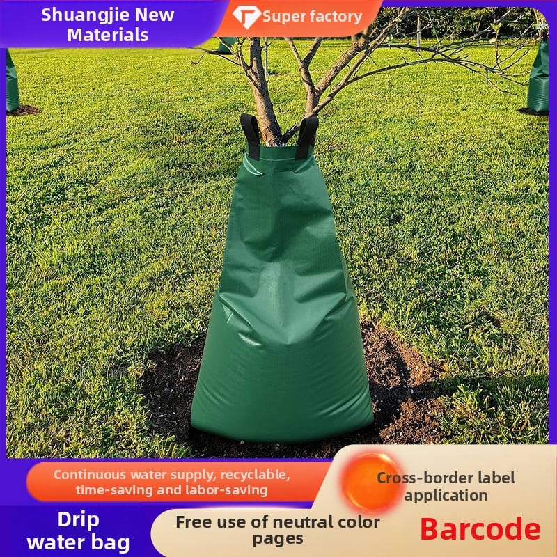 Sac de irigare prin picurare - PVC/PE, capacitate 20 galoni, pentru grădinărit casnic și agricultură