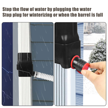 Δεύτερης γενιάς διαχωριστής συλλογής βροχής, συνδετήρας σωλήνα ύδατος, οικιακή χρήση