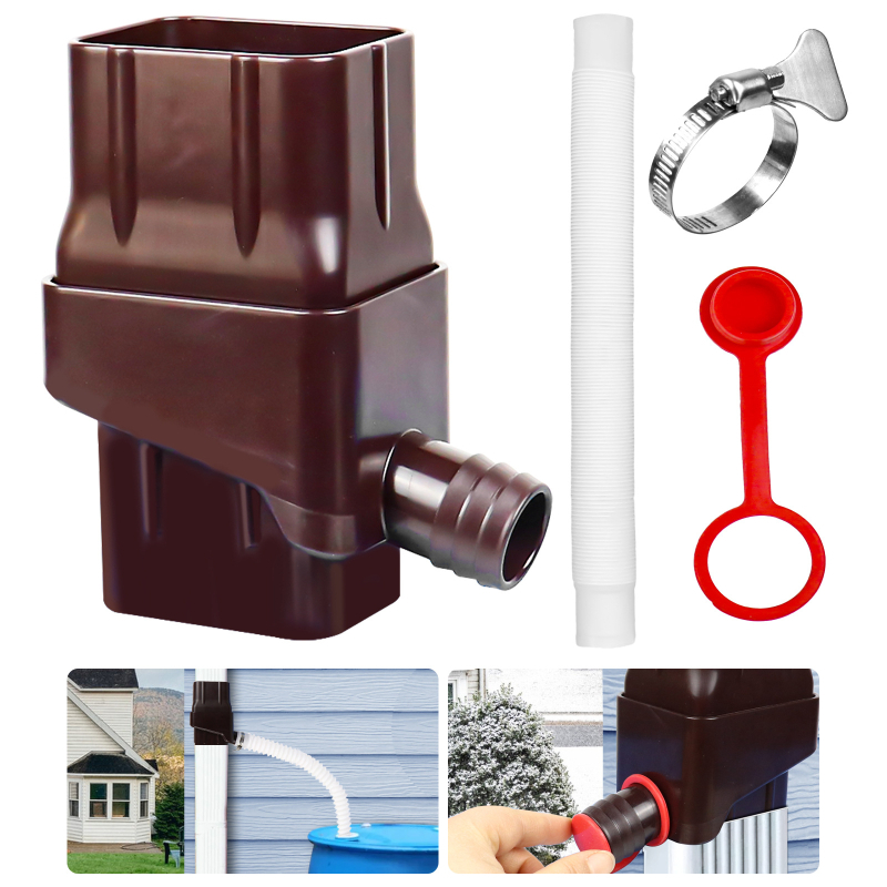 Второ поколение разделител за водосточна тръба за събиране на дъждовна вода, водопроводен съединител, домашна употреба
