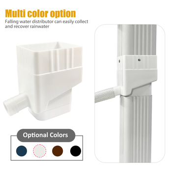 Σύστημα συλλογής όμβριων υδάτων με διαχωριστή αγωγού — συνδετικός σωλήνας ύδατος (εγχώριο)