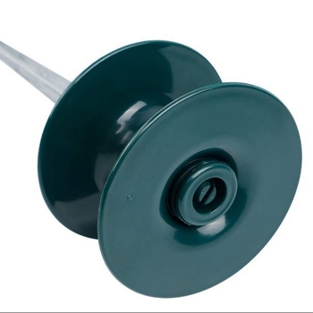 Vandentiekio vamzdžio vediklio ratas su žemės kuolais – ABS + cinko lydinys, sodo laistymas, namų ir viešųjų žaliųjų plotų