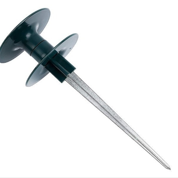 Vandentiekio vamzdžio vediklio ratas su žemės kuolais – ABS + cinko lydinys, sodo laistymas, namų ir viešųjų žaliųjų plotų