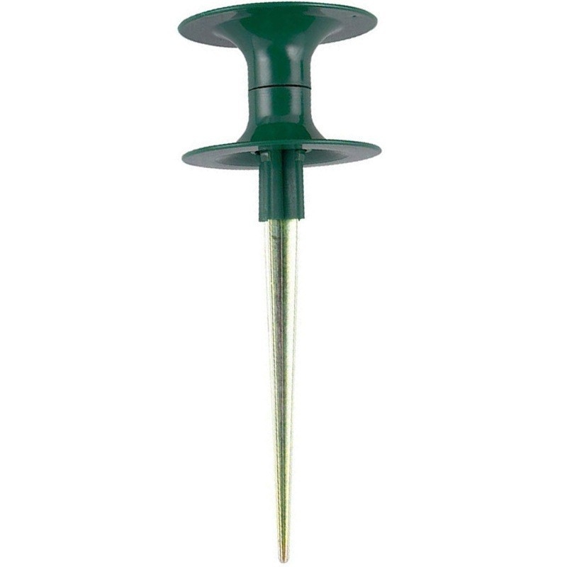 Vandentiekio vamzdžio vediklio ratas su žemės kuolais – ABS + cinko lydinys, sodo laistymas, namų ir viešųjų žaliųjų plotų