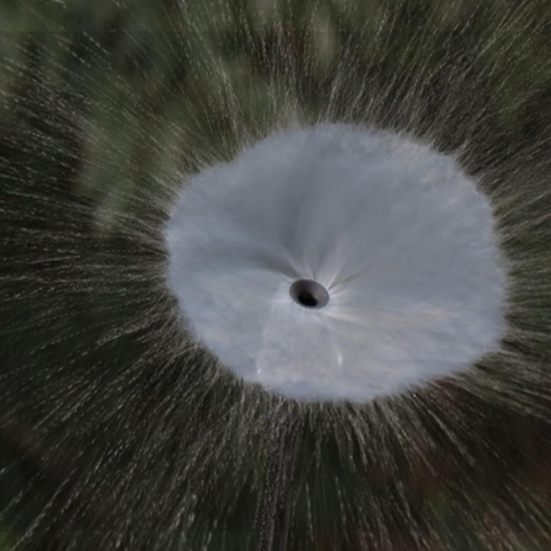 Emiter de picurare reglabil la 360° pentru irigații de grădină