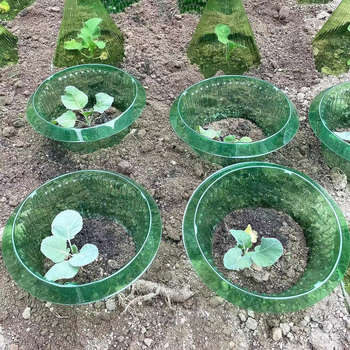 Daržovių apsauginė plėvelė vazoms – plastmasė, sraigių atbaidymas, vazų pagrindas, Noon prekinis ženklas