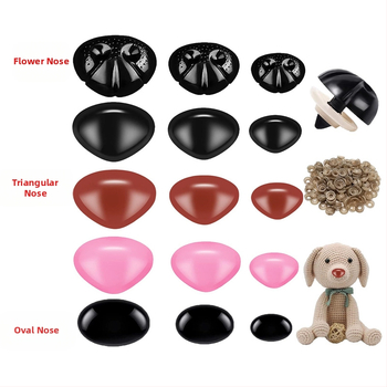 Αξεσουάρ DIY κοσμημάτων: μέρη μύτης για μαλακές κούκλες, πλαστικό/ρητίνη, χειροποίητο πλέξιμο, άνοιξη 2024