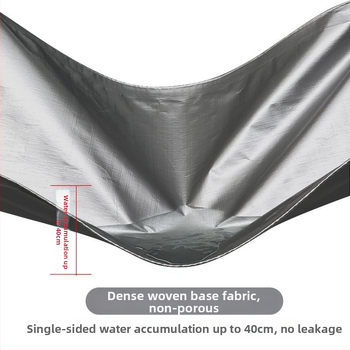 Εξωτερικό PE κάλυμμα για σκίαση και προστασία από τη βροχή, αδιάβροχο, ανθεκτικό στη φθορά, ενισχυμένο ύφασμα