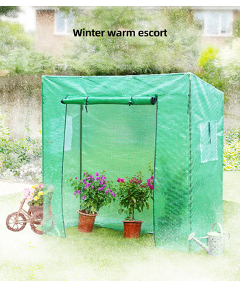 Κάλυμμα θερμοκηπίου για succulents και pothos – PE πλέγμα, εξωτερική χρήση, προστασία για τον χειμώνα