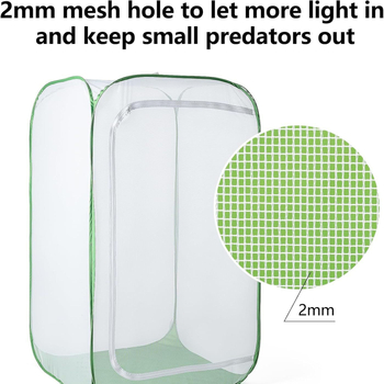 Εξωτερικός φράχτης φυτών από δικτυωτό ύφασμα – πολυεστερικό πλέγμα, συνδυαστικό σετ, προσαρμογή διαθέσιμη, μοντέρνο μινιμαλιστικό στυλ