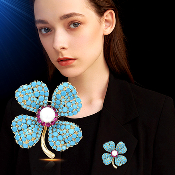 Καρφίτσα σε σχήμα λουλουδιού από χαλκό με ηλεκτρογαλβάνωση, διακοσμητικό αξεσουάρ για γυναίκες, μόδα.