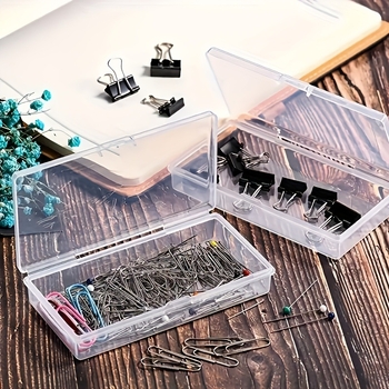 Κουτί αποθήκευσης D333, PP πλαστικό, με καπάκι, που στοιβάζεται, για αποθήκευση και οργάνωση