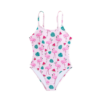 Κοριτσίστικο ολόσωμο μαγιό με εκτύπωση; ύφασμα 80% πολυεστέρας, επένδυση πολυεστέρα, κατάλληλο για κολύμβηση