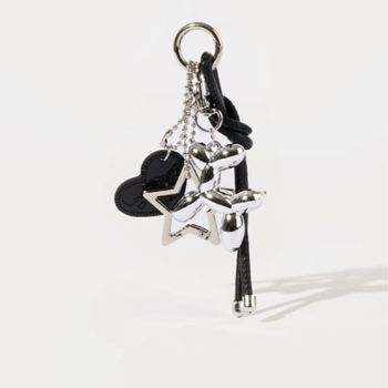 Δερμάτινο πλεγμένο λουράκι τηλεφώνου Bubble Dog — μπρελόκ και διακόσμητικό για τσάντα, γλυκό στυλ, ατομικά συσκευασμένο