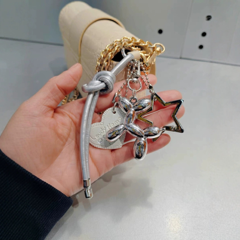 Odinis pintas telefono pakabukas su Bubble Dog dizainu — raktų pakabukas ir maišo papuošalas, mielas stilius, atskirai įpakuota