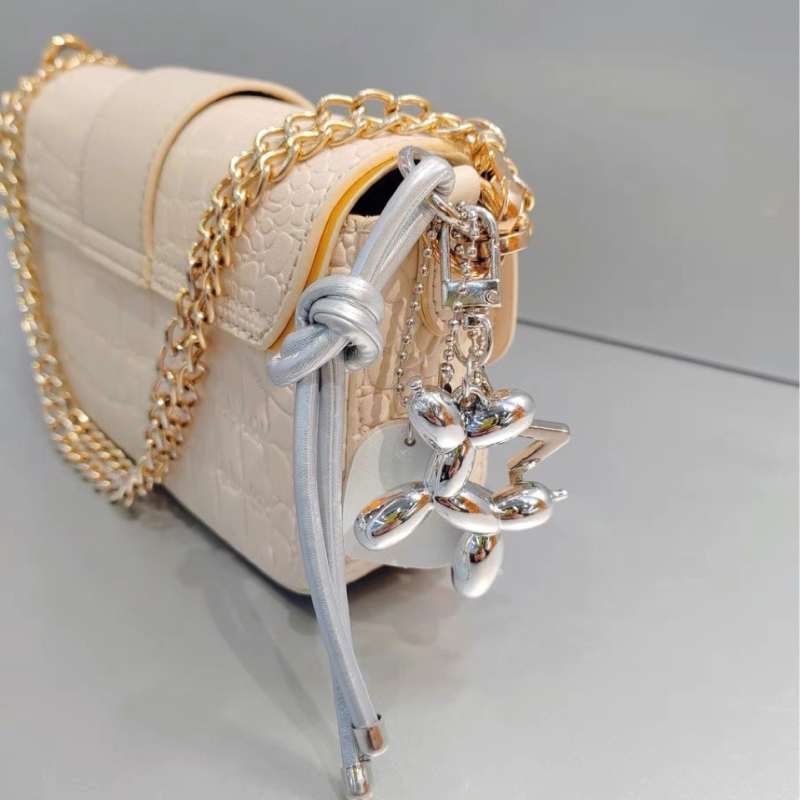 Odinis pintas telefono pakabukas su Bubble Dog dizainu — raktų pakabukas ir maišo papuošalas, mielas stilius, atskirai įpakuota