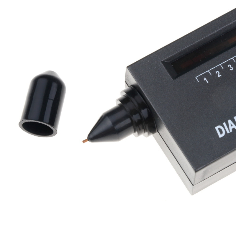 Детектор за диаманти с термопроводимостен измервател, диамантена тестова писалка, Neutral марка, модел: Thermal conductivity meter diamond testing pen