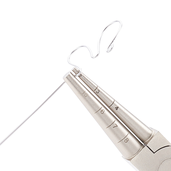 DIY τσιμπίδες κοσμημάτων — υψηλό άνθρακα ατσάλι, διπλές στρογγυλές μύτες, για χάντρες, κατασκευή δαχτυλιδιών από σύρμα και δημιουργία κολιέ και βραχιόλιών