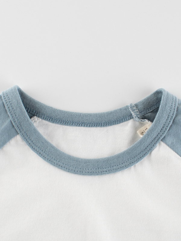 Детска тениска, корейски стил, карикатури с динозаври и животни, 100% памук, за деца 3-8 години