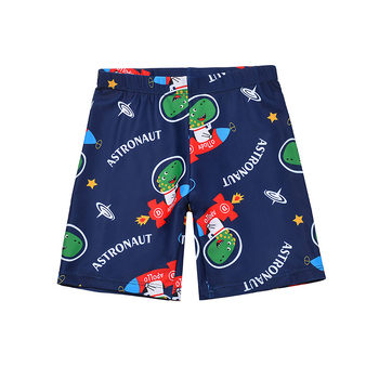 Δύο-τμήμα μαγιό για αγόρια με μακριά μανίκια, 3–12 ετών, κορεάτικος στυλ με καρτούν, υψηλή ελαστικότητα, πολυεστέρας, γρήγορο στέγνωμα, 3–12 ετών