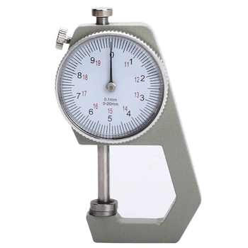Juvelyrinių dirbinių storio matuoklis – tikslus matavimo įrankis (matavimo diapazonas 20 mm; tikslumas 0,1 mm; raiška 0,1 mm)