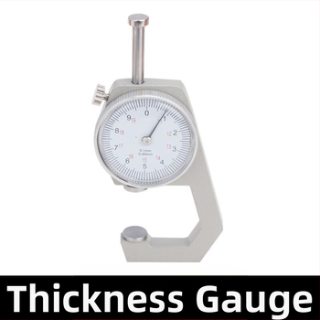 Juvelyrinių dirbinių storio matuoklis – tikslus matavimo įrankis (matavimo diapazonas 20 mm; tikslumas 0,1 mm; raiška 0,1 mm)