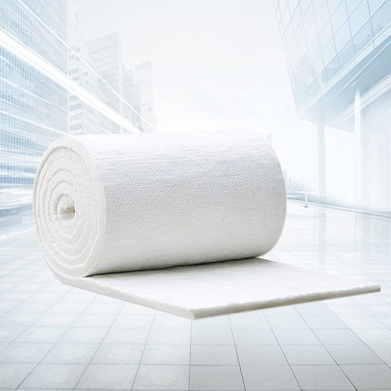 Stačiakampė aliuminio silikato izoliacinė antklodė katilo vamzdžiams, sluoksniuota, adatiniu siuvimu, iki 600°C