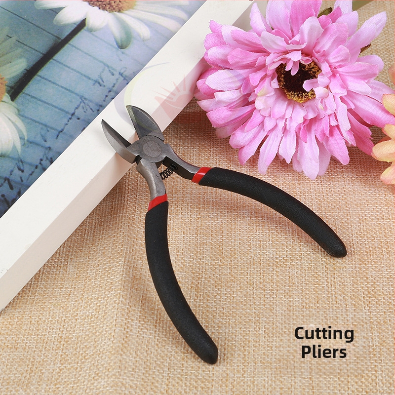 DIY комплект клещи за бижута със заострени носове, наклонени носове и кръгли челюсти