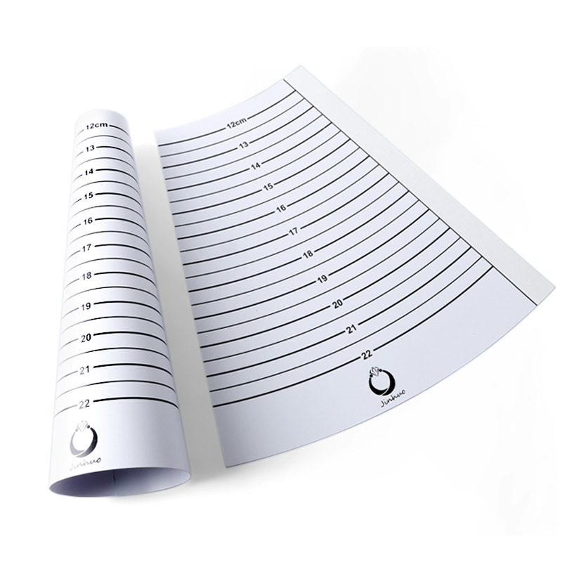 Инструмент за измерване на вътрешния обиколник на гривна, гумен, квадратен, персонализируем (Spring 2025)