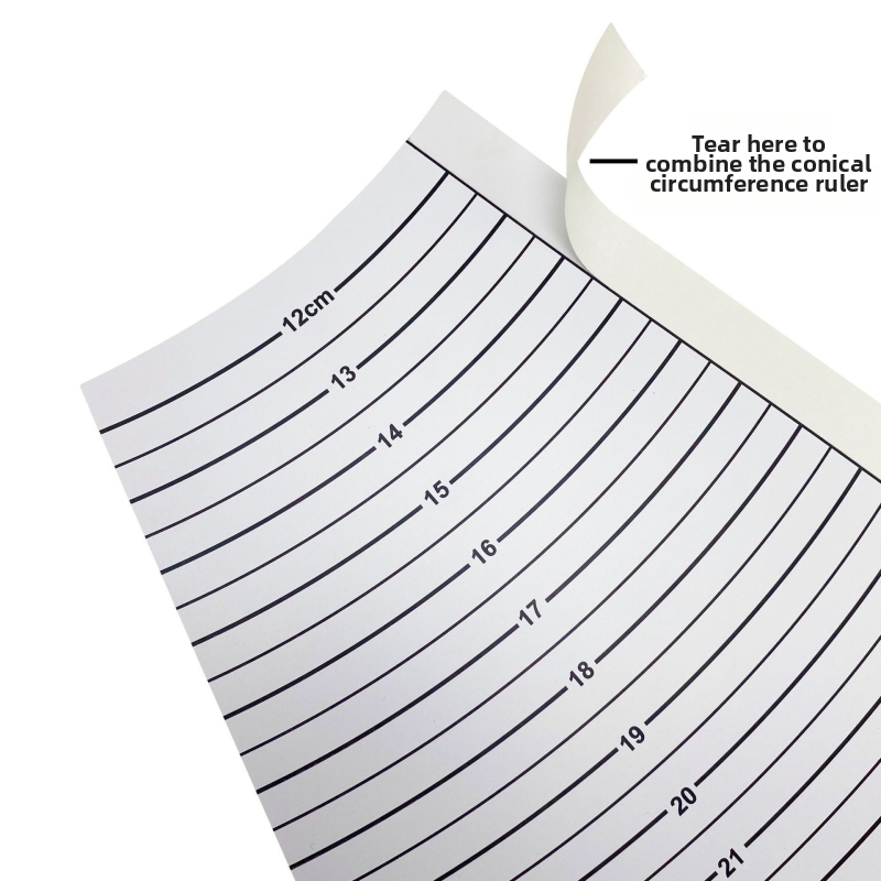 Инструмент за измерване на вътрешния обиколник на гривна, гумен, квадратен, персонализируем (Spring 2025)