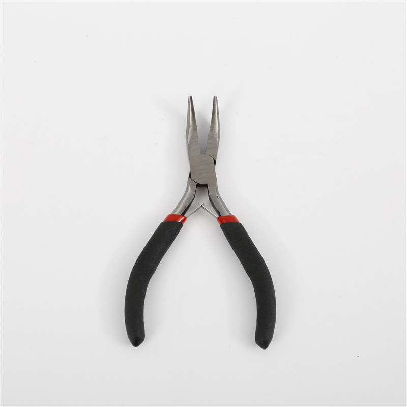 Įlinkusių nosių žnyplės – mini karoliukų pynimo įrankis, DIY juvelyrinių dirbinių įrankiai, Daxi prekinis ženklas, galvos ilgis 50 mm, svoris 150 g, serija Pliers tools