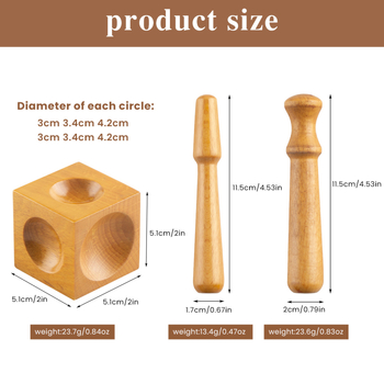Medinis stačiakampio formos anvilas plokščių kalimui iš aukso, sidabro (925) ir vario — konkavus lankas — DIY juvelyrikos įrankis