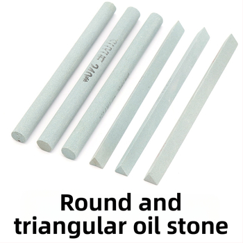 Силициев карбид маслен камък лента за полиране — форма: кръгла/триъгълна; за нефрит, яндит, ахат, кехлибар и метален нефрит; марка: Soochow Mill