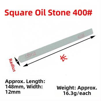 Силициев карбид маслен камък лента за полиране — форма: кръгла/триъгълна; за нефрит, яндит, ахат, кехлибар и метален нефрит; марка: Soochow Mill