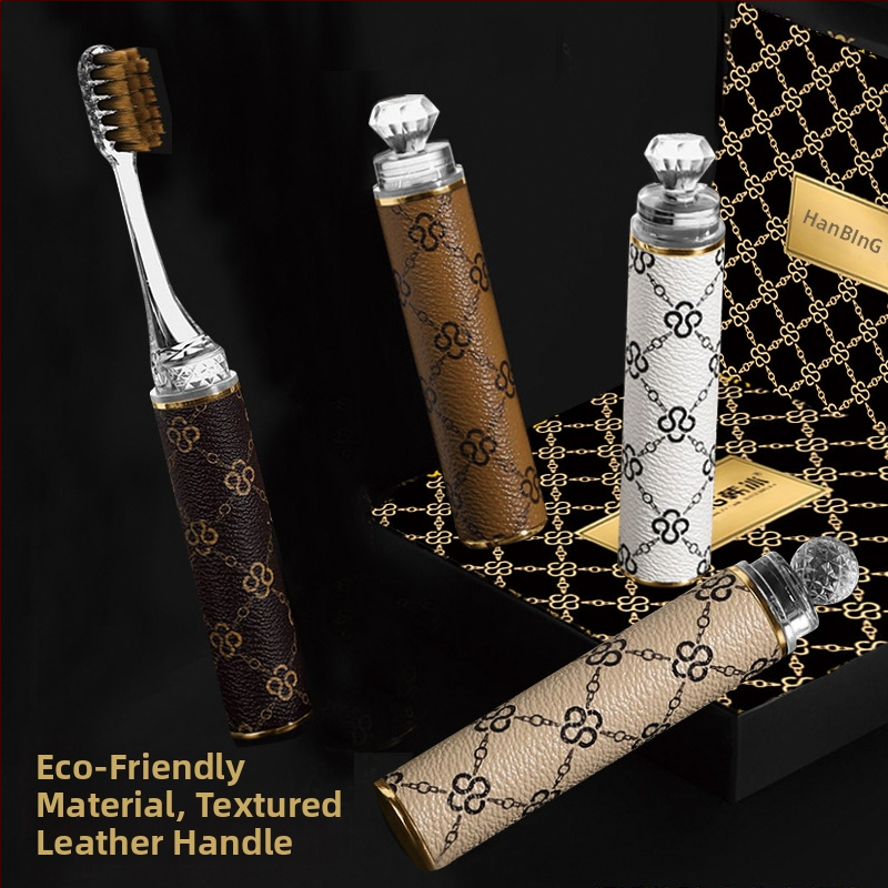 Han Bing K221 ръчна четка за зъби за възрастни, 4 броя в подаръчна кутия