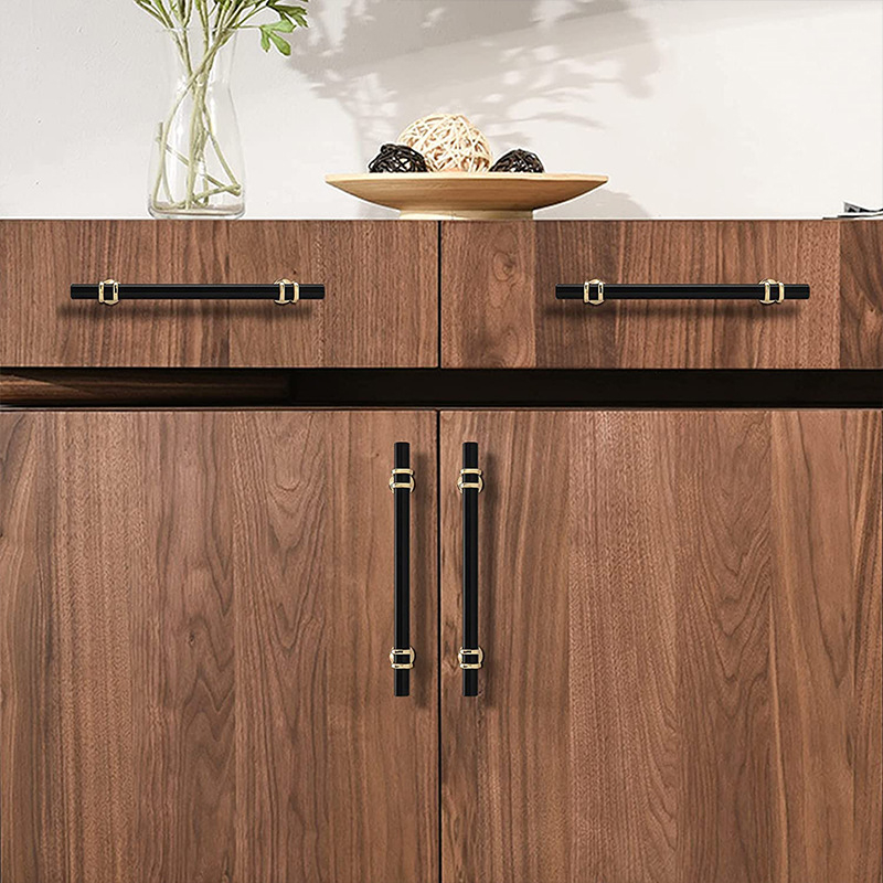 Spintelės rankena – apvali vamzdelio forma iš nerūdijančio plieno, modelis CM106, baldų priedai, modernus paprastas stilius