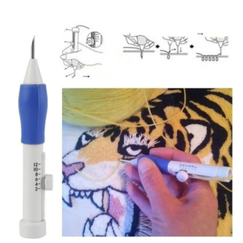Σετ punch needle για κέντημα – προσαρμοσμένη επεξεργασία, υλικό: πλαστικό-σιλικόνη, για το σαλόνι