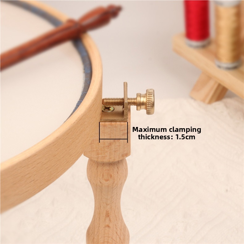 Настолна рамка за бродерия, френски стил, фиксирана, многофункционална, за DIY бродерия.