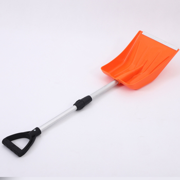 Φτυάρι χιονιού αυτοκινήτου με αλουμινένιο άκρο και πλαστική λεπίδα για εξωτερική απομάκρυνση χιονιού