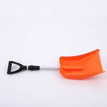 Φτυάρι χιονιού αυτοκινήτου με αλουμινένιο άκρο και πλαστική λεπίδα για εξωτερική απομάκρυνση χιονιού