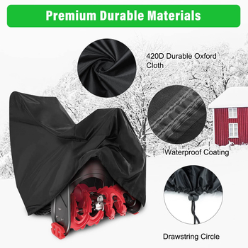 Κάλυμμα Αποχιονιστή 210D Oxford Ύφασμα (Υλικό: 210D Oxford ύφασμα; Τύπος: Κάλυμμα χιονιού; Εισαγωγή: Όχι; Μάρκα: Καμία)